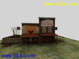 3D打印模型小房子一个  Hotel的图片