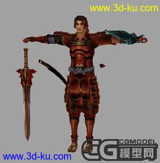 鬼武者金帅的模型的图片