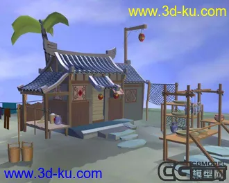 3D打印模型房子的图片