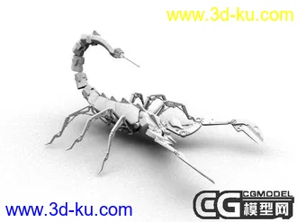 3D打印模型机械蝎子&武器+绑定。。O鱼香肉丝下饭O的图片