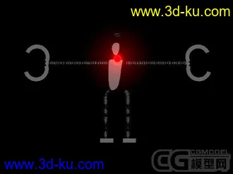 3D打印模型类似螺丝的人的图片