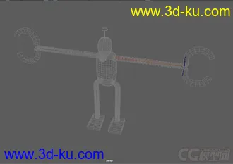 3D打印模型类似螺丝的人的图片