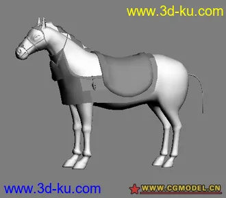 3D打印模型战马的图片