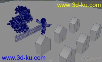 一个女孩模型的图片