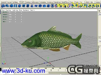 3D打印模型新手作业鱼的图片