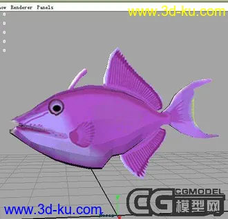 3D打印模型新手作业鱼2的图片
