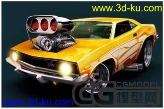 3D打印模型Muscles Car Camarao的图片
