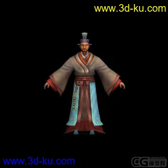 3D打印模型第一次的处女作品人物，请大家狠狠批！的图片