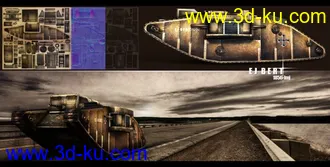3D打印模型世界独一无二坦克！的图片