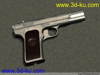 3D打印模型五一式 五四式 手枪 有内部构造的图片