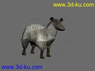 3D打印模型绵羊的图片