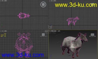 3D打印模型绵羊的图片
