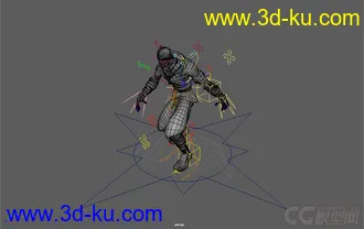 3D打印模型忍者的图片