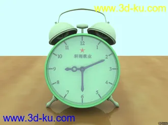 3D打印模型闹钟的图片
