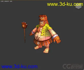 3D打印模型Q版角色，我作的公司的测试，拿去玩玩吧的图片