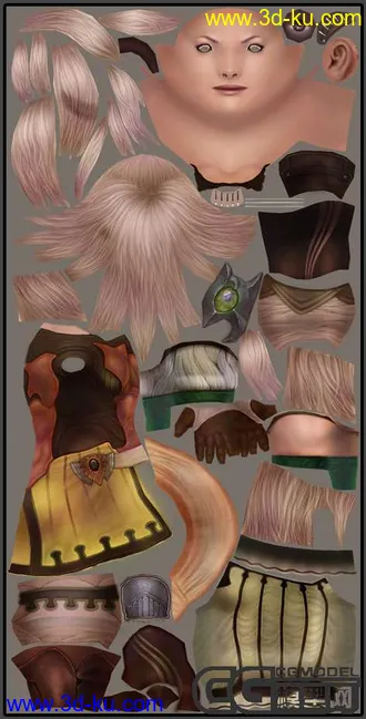 第二季角色制作大赛的模型的图片