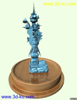 3D打印模型狂战机器人的图片