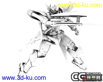 3D打印模型Setsuna·F·Seiei！EXIA GUNDAM！高达的图片