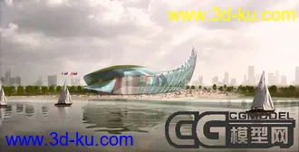 水晶石世博会模型的图片