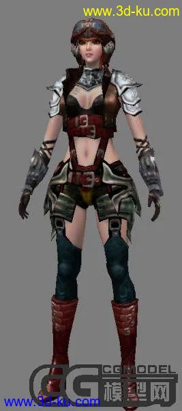 3D打印模型sun狂战士 弓箭 NPC的图片