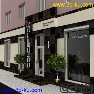 3D打印模型3D model fasade 01的图片