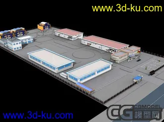 3D打印模型Complex building的图片
