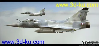 3D打印模型幻影2000 高模的图片