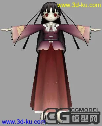 3D打印模型又一个可爱小MM的图片