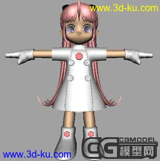 3D打印模型小loli——拇指姑娘的图片