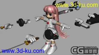 3D打印模型小loli——拇指姑娘的图片