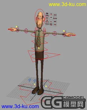 3D打印模型外国人物（含绑定）的图片