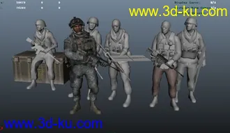 3D打印模型使命召唤的图片