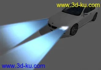 3D打印模型Torque用BMW_M6 车模 增加夜晚灯光的图片
