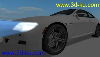 3D打印模型Torque用BMW_M6 车模 增加夜晚灯光的图片