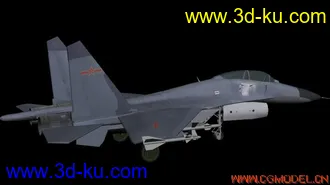 3D打印模型J-11空军涂装双座的图片