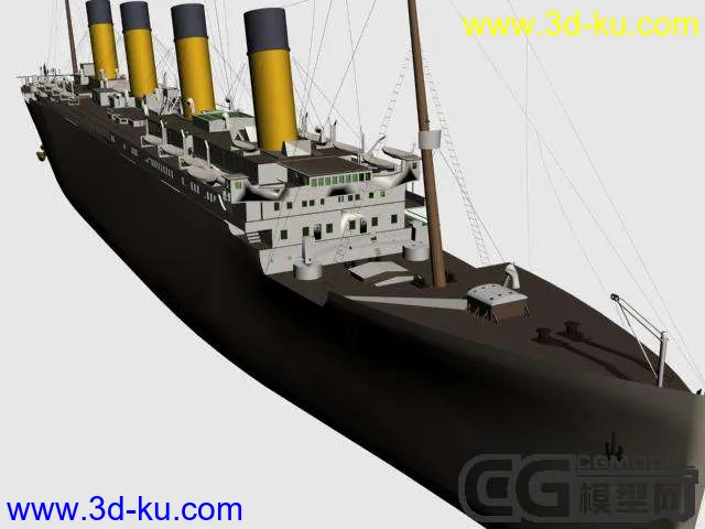 泰坦尼克号精模模型的图片1