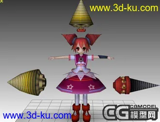 魔法少女武斗祭的所有模型的图片