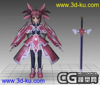 魔法少女武斗祭的所有模型的图片