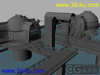 3D打印模型半成品的图片
