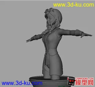 动漫MM模型的图片