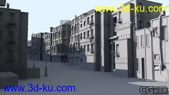 3D打印模型街道场景02的图片