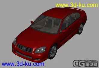 MAYA高精度汽车模型Honda Civic的图片