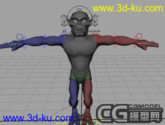 3D打印模型怪物（已绑定）的图片