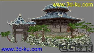 3D打印模型小场景的图片