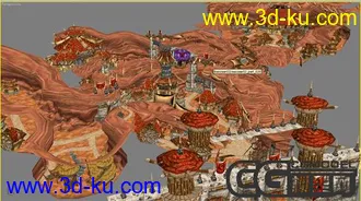 3D打印模型大场景—奥格瑞玛（不只是进门）的图片