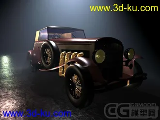 3D打印模型精品老爷车的图片