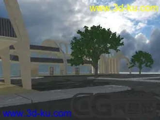 购物中心maya模型下载的图片