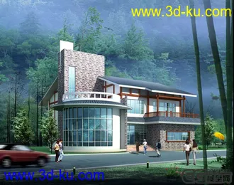 别墅精品模型的图片