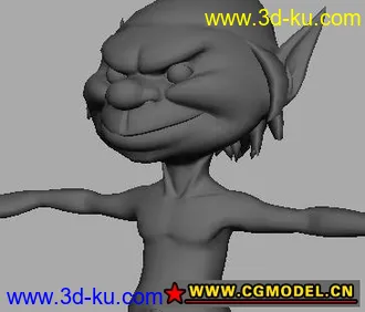 3D打印模型妖精小怪兽的图片