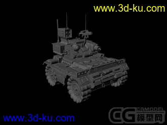 3D打印模型坦克的图片